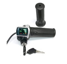 Throttle With Key+Battery display