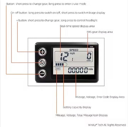 S866 LCD